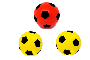 Pack of Three 17.5cm E-Deals Soft Foam Football