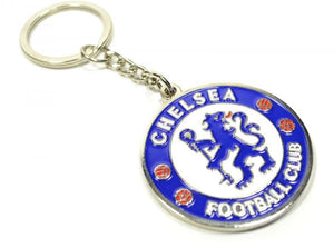 Chelsea Metal Crest Keyring