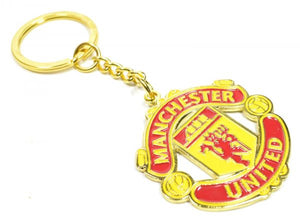 Manchester United Metal Crest Keyring